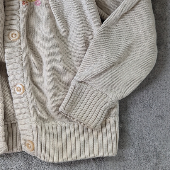 Hanna Andersson Hopscotch Cardigan Knit Hot Air Balloon Sweater - Picture 4 of 11